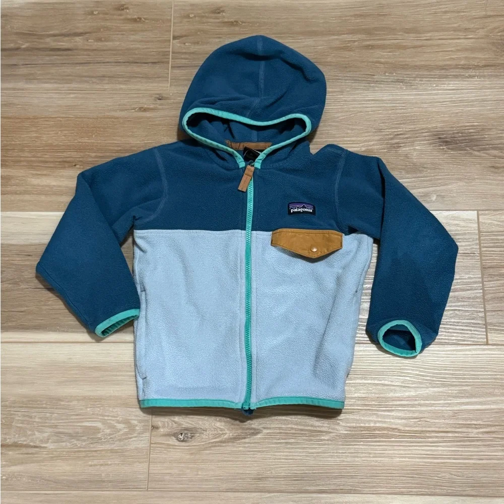 3T Patagonia d-snap micro fleece